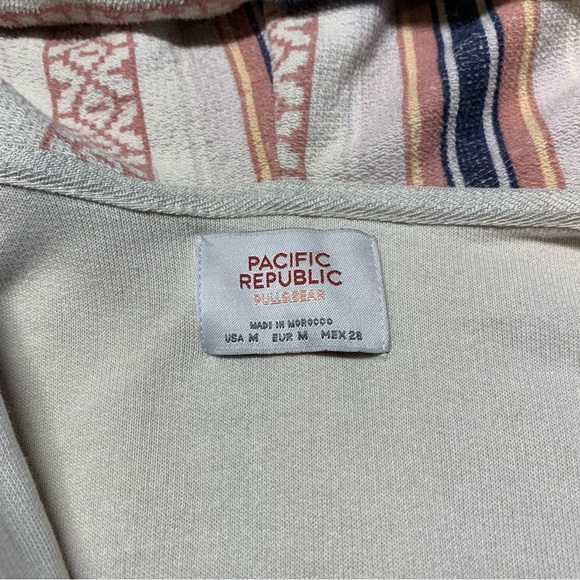 Pacific Republic Hoodie Women’s Medium Southwest Canvas Pullover Multicolor Boho - Picture 4 of 10